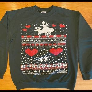 Naughty Reindeer Holiday Sweater